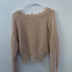 coco & jaimeson crop sweater